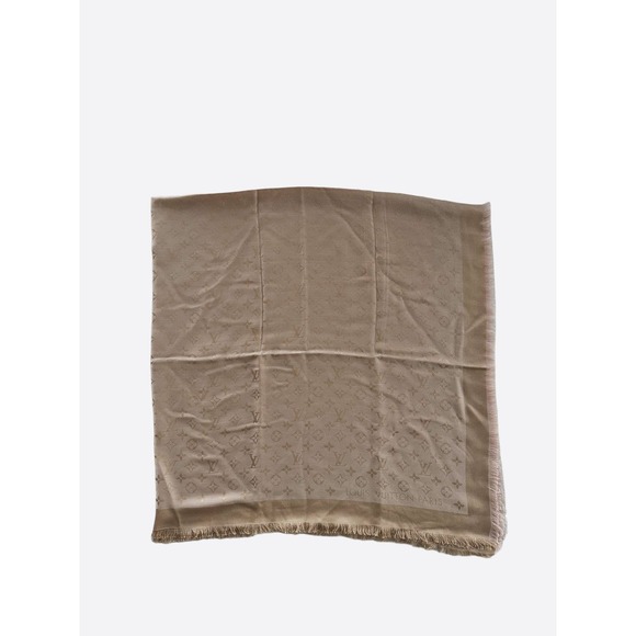 Louis Vuitton Ecru Monogram Blanket Shawl - Picture 1 of 4